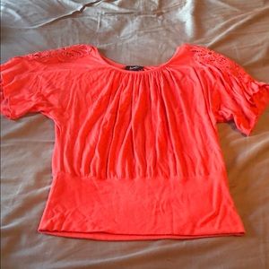 By and By blouse. Size small. Salmon color